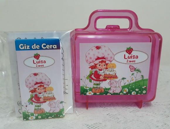 Lembrancinha de Aniversário Moranguinho - 24 Unidades
