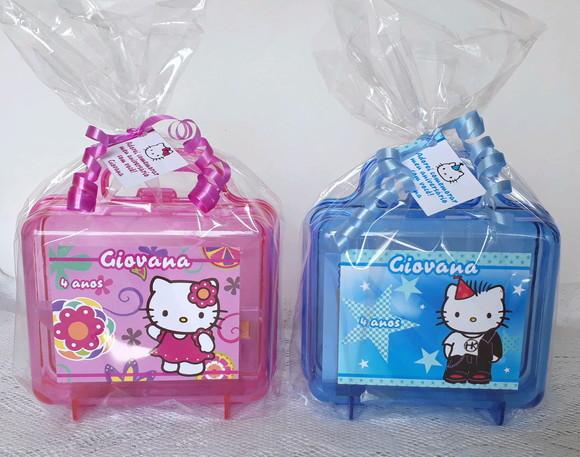 Lembrancinha personalizada Hello Kitty