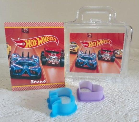 Lembrancinha Hotwheels - Kit Massinha