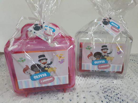 Lembrancinha Mundo Bita Rosa