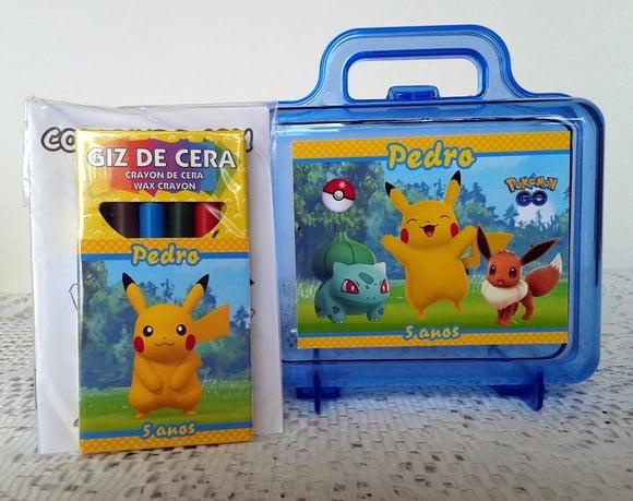 Lembrancinha Pokémon Personalizado - 24 Unidades