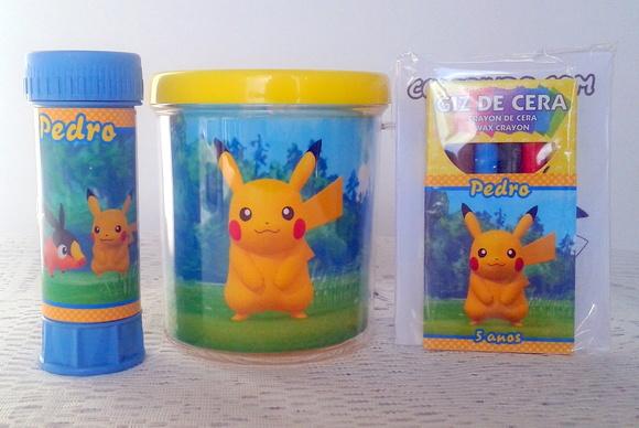 Lembrancinha Pokémon - 24 Unidades