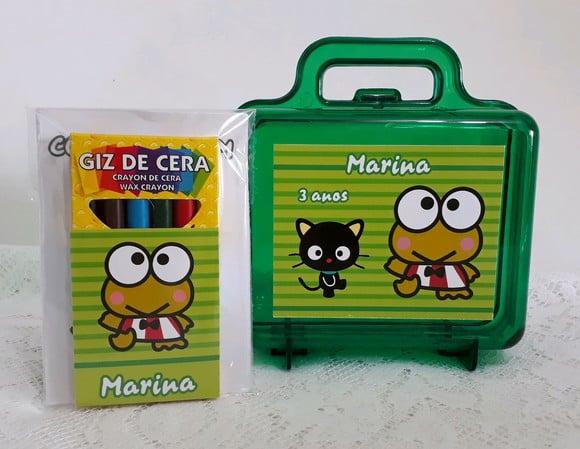 Lembrancinha Sapinho Keroppi - 24 Unidades