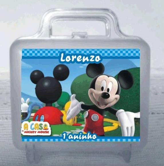 Maleta Acrílica - a Casa do Mickey