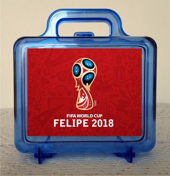 Maletinha acrilica Copa do Mundo 2018
