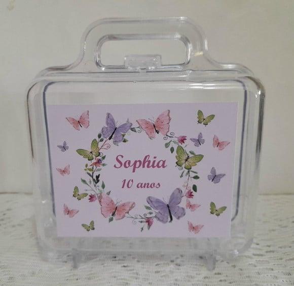 Maletinha Acrilica Personalizada - 30 Unidades