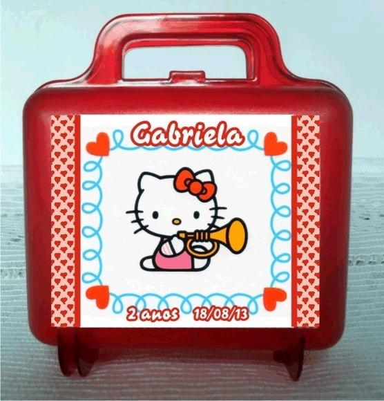 Maletinha Acrílica Hello Kitty