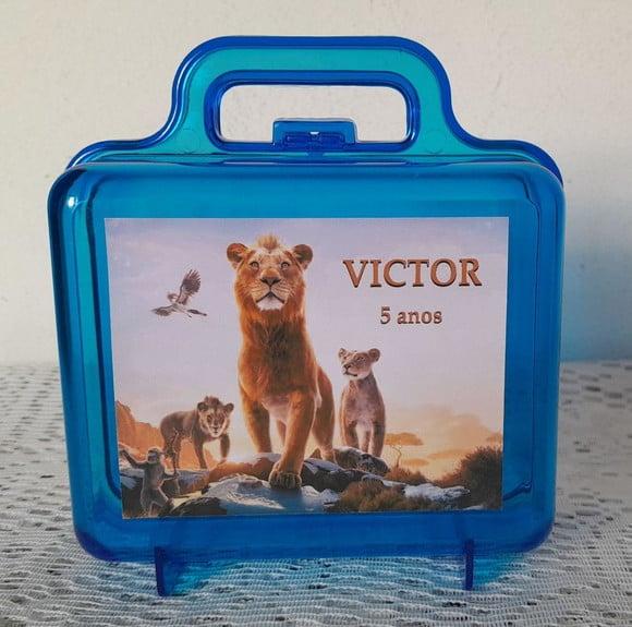 Maletinha Personalizada Mufasa 30 Unidades