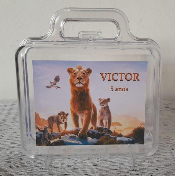 Maletinha Personalizada Mufasa 30 Unidades