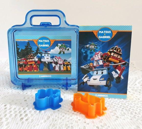 Maletinha Robocar Poli - 24 Unidades