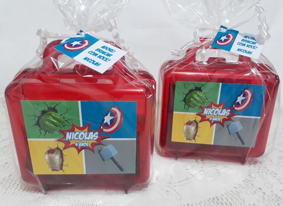 Maletinha Super-heróis