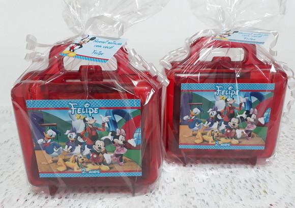 Maletinha Turma do Mickey - 20 Unidades