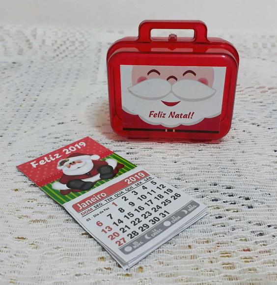 Mini Maletinha com Calendário