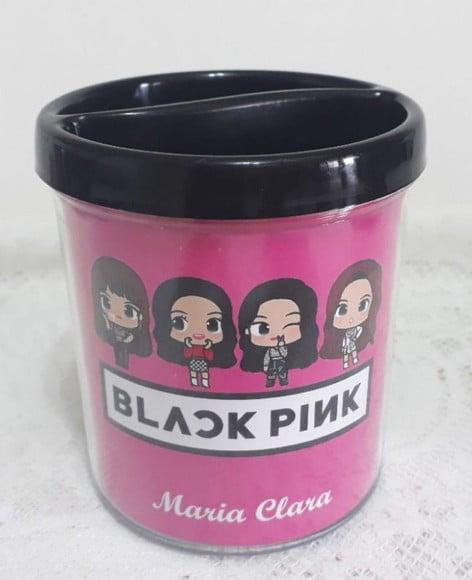 Porta-lápis Black Pink