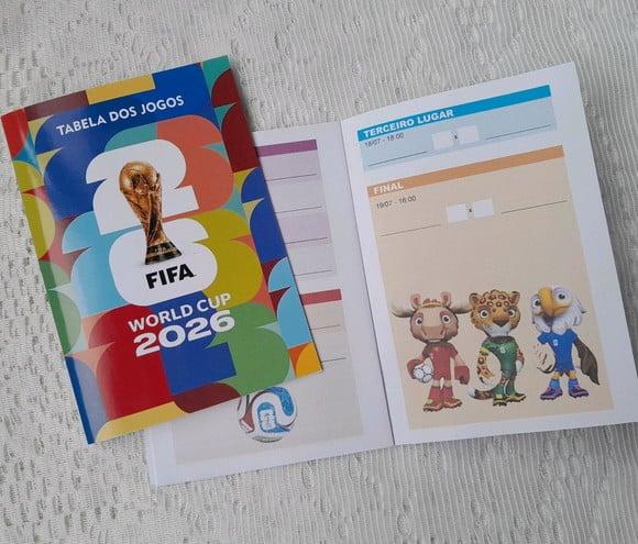 Tabela Copa do Mundo 2026 - 30 Unidades