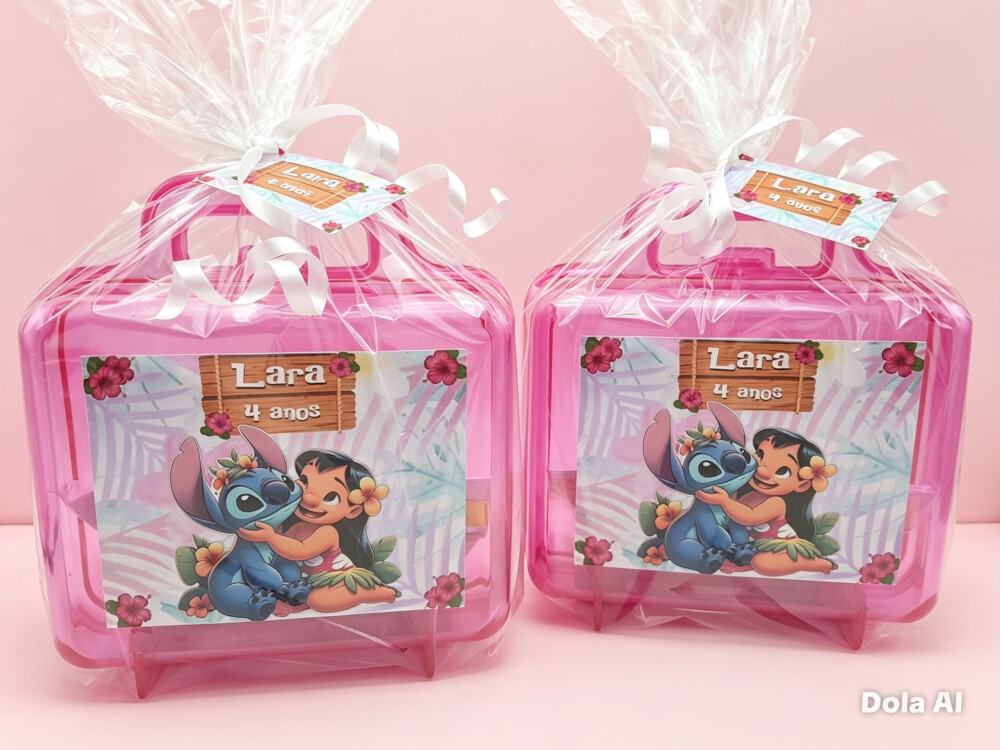 Maletinha acrilica personalizada