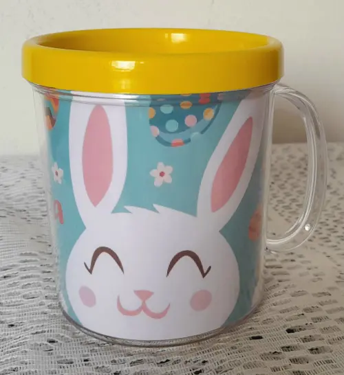 Caneca acrilica Páscoa