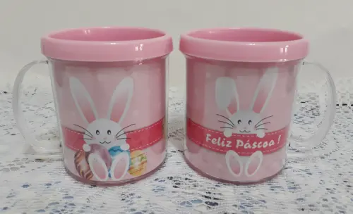 Caneca acrilica Páscoa