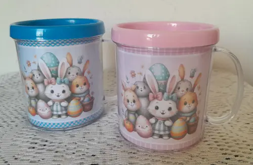 Caneca acrilica Páscoa
