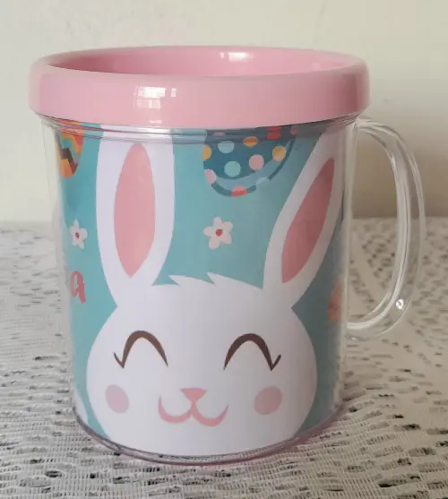 Caneca acrilica Páscoa