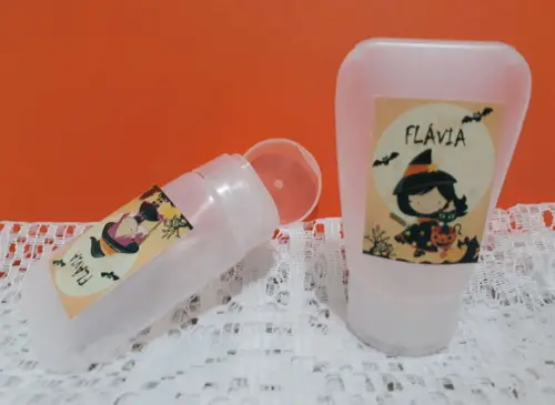 Bisnaga Halloween Para Álcool Gel