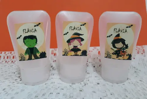 Bisnaga Halloween Para Álcool Gel