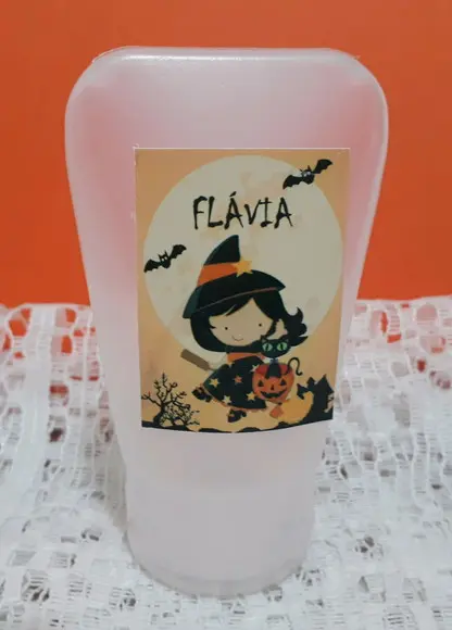Bisnaga Halloween Para Álcool Gel