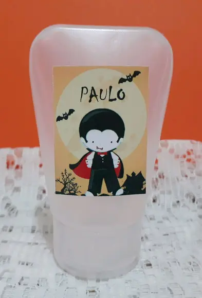 Bisnaga Halloween Para Álcool Gel