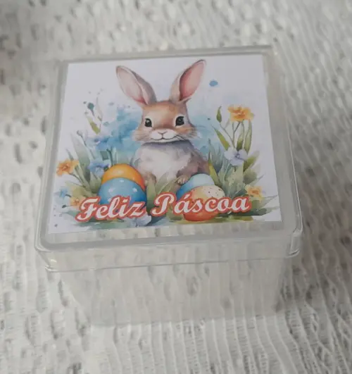 Caixinha Acrilica Páscoa