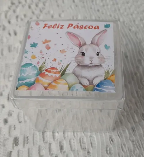 Caixinha Acrilica Páscoa