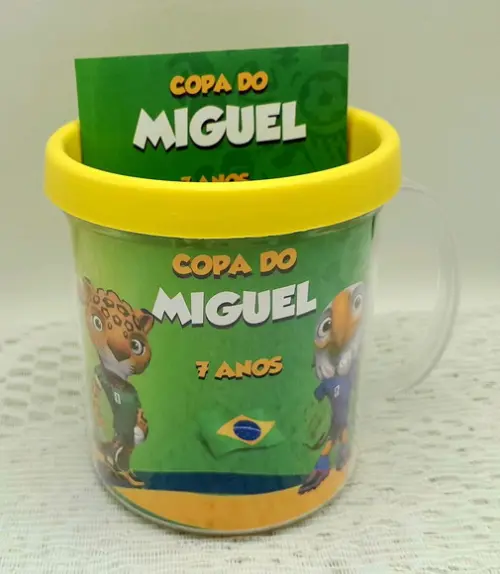 Caneca Copa do Mundo 2026 com Tabela dos Jogos