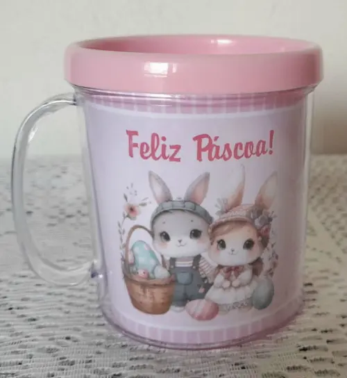 Caneca de Páscoa Personalizada