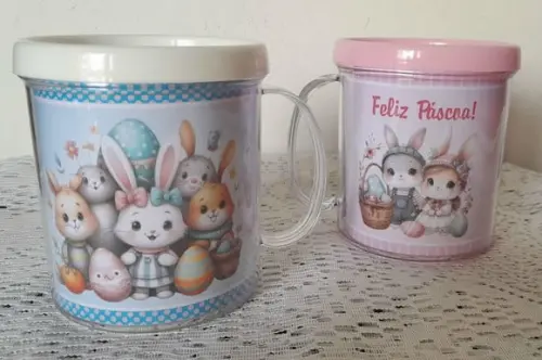 Caneca de Páscoa Personalizada
