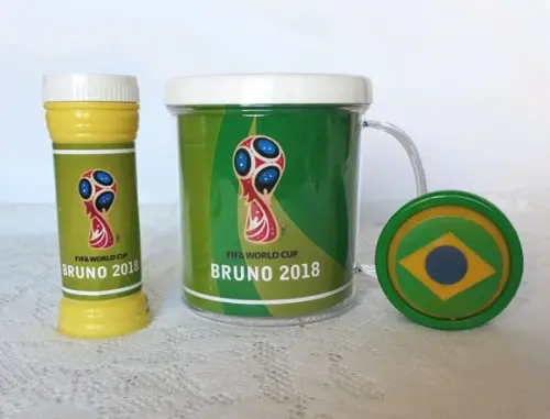 Caneca Futebol com Kit Diversão
