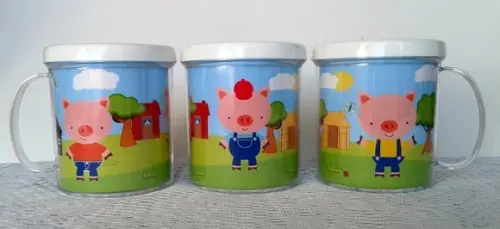 Caneca os Três Porquinhos