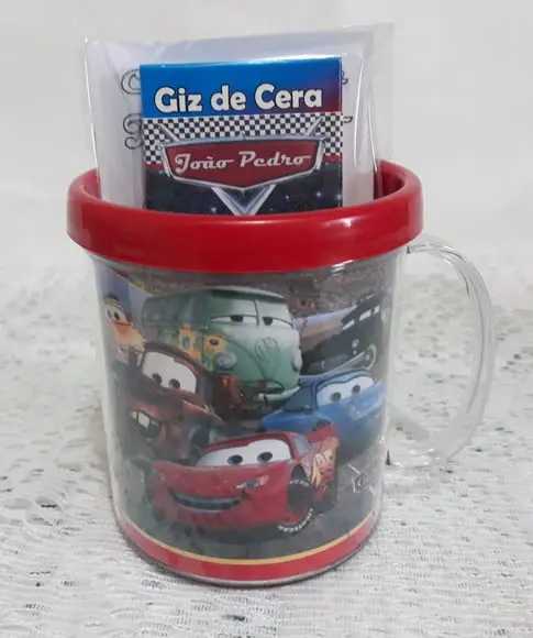 Caneca Personalizada Carros Disney