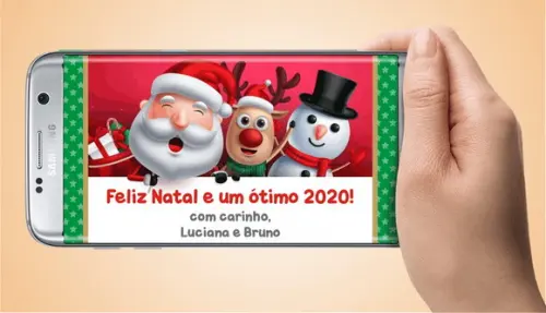 Cartão de Natal Digital