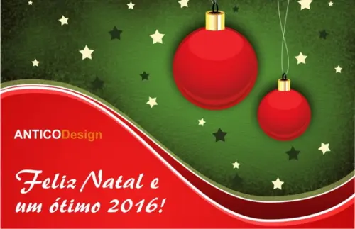 Cartão de Natal personalizado