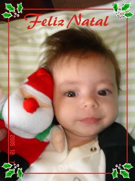 Cartão de Natal Personalizado (com foto)