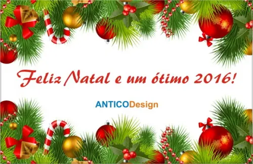 Cartão de Natal personalizado