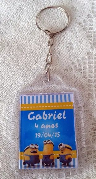 Chaveiro Acrílico Personalizado