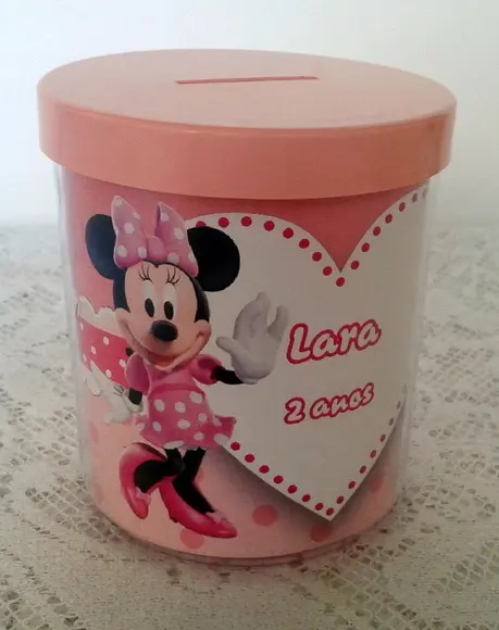 Cofrinho Acrilico Personalizado