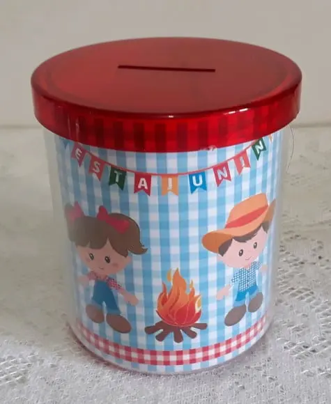 Cofrinho Personalizado Festa Junina