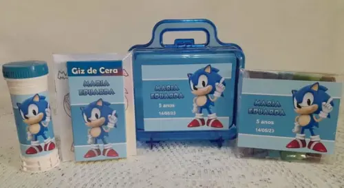 Kit Festa Sonic - 18 Unidades
