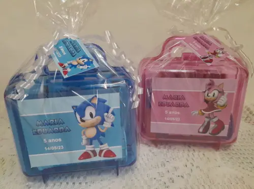 Kit Festa Sonic - 18 Unidades
