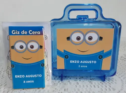 Lembrancinha Aniversário Minions - 20 unidades