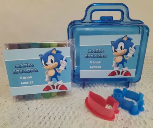 Lembrancinha Aniversário Sonic