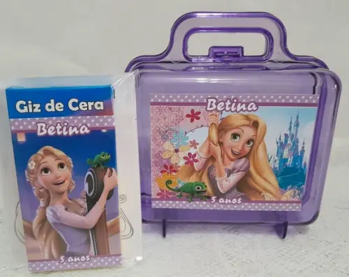 Lembrancinha Aniversário Rapunzel - 24 unidades