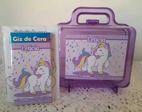 Lembrancinha Aniversário Unicórnio