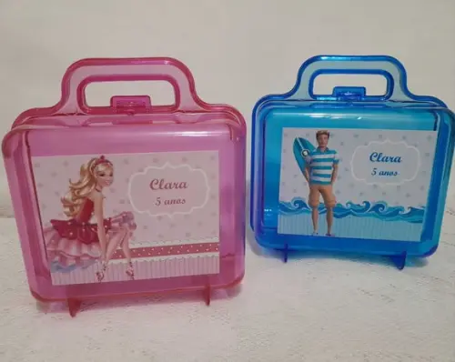 Lembrancinha Barbie e Ken